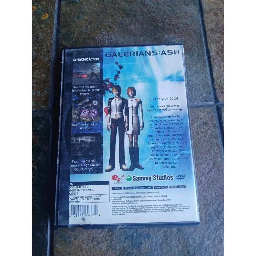 Galerians:Ash PS2 CIB